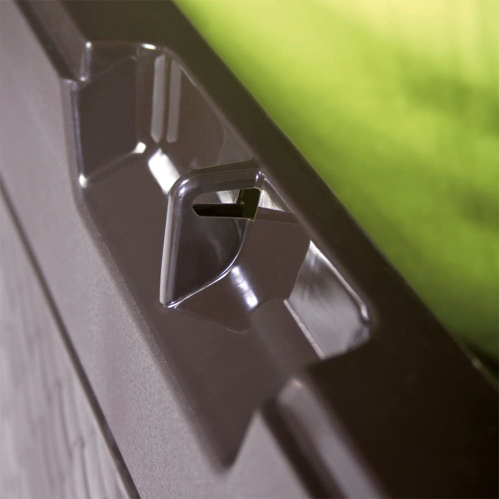 Baule da Giardino Brick Antracite 310L - Dimensioni 119x48x60cm