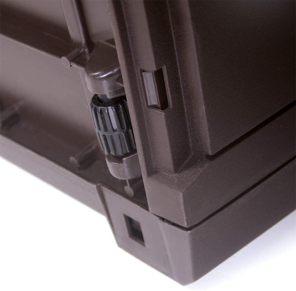 Baule da Giardino Brick Antracite 310L - Dimensioni 119x48x60cm