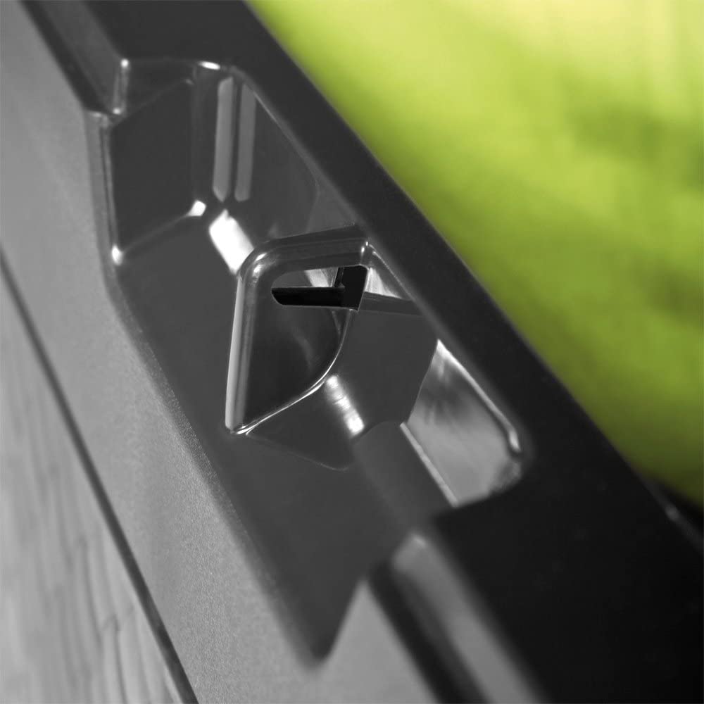 Baule da Giardino Brick Antracite 310L - Dimensioni 119x48x60cm