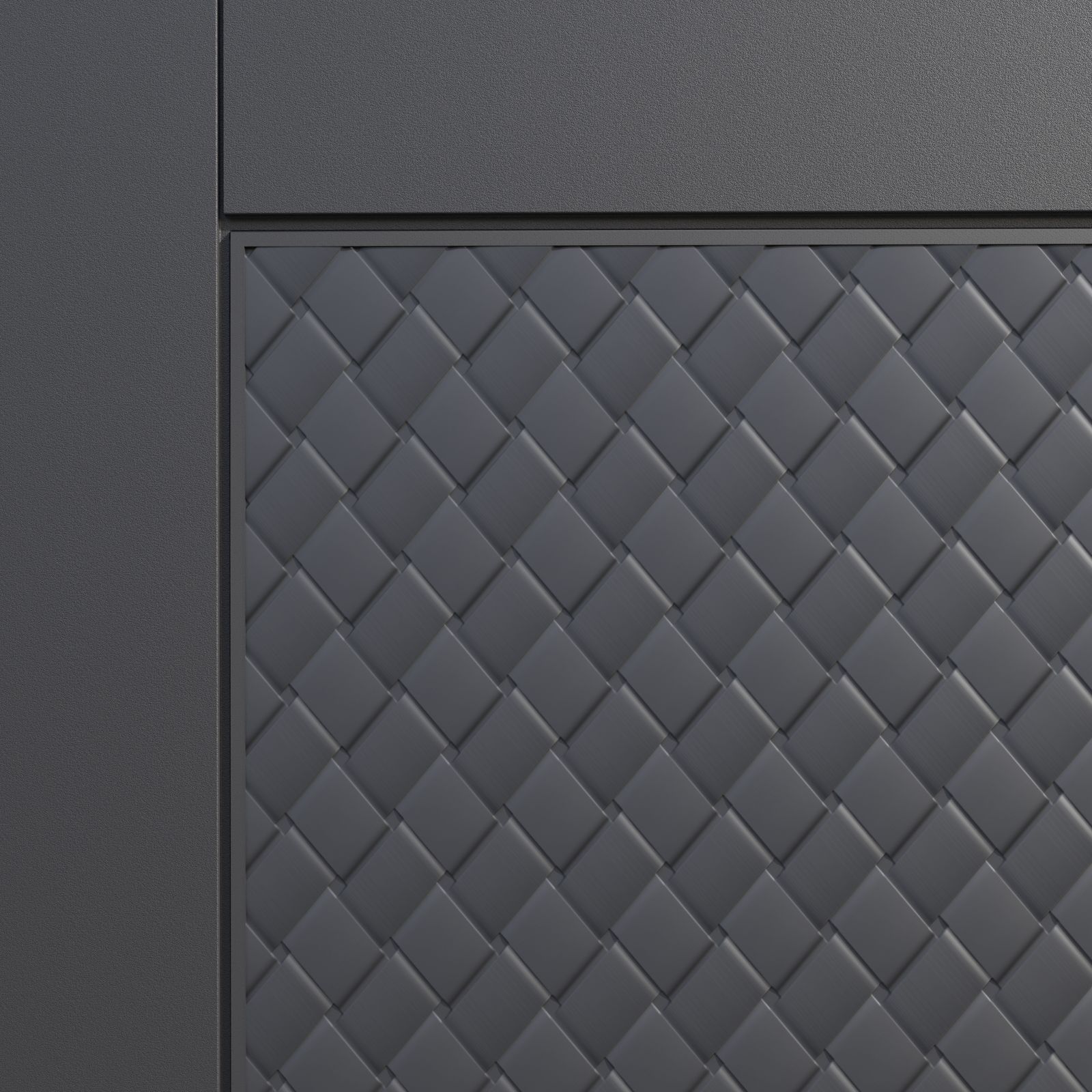 Baule da Giardino Brick Antracite 310L - Dimensioni 119x48x60cm