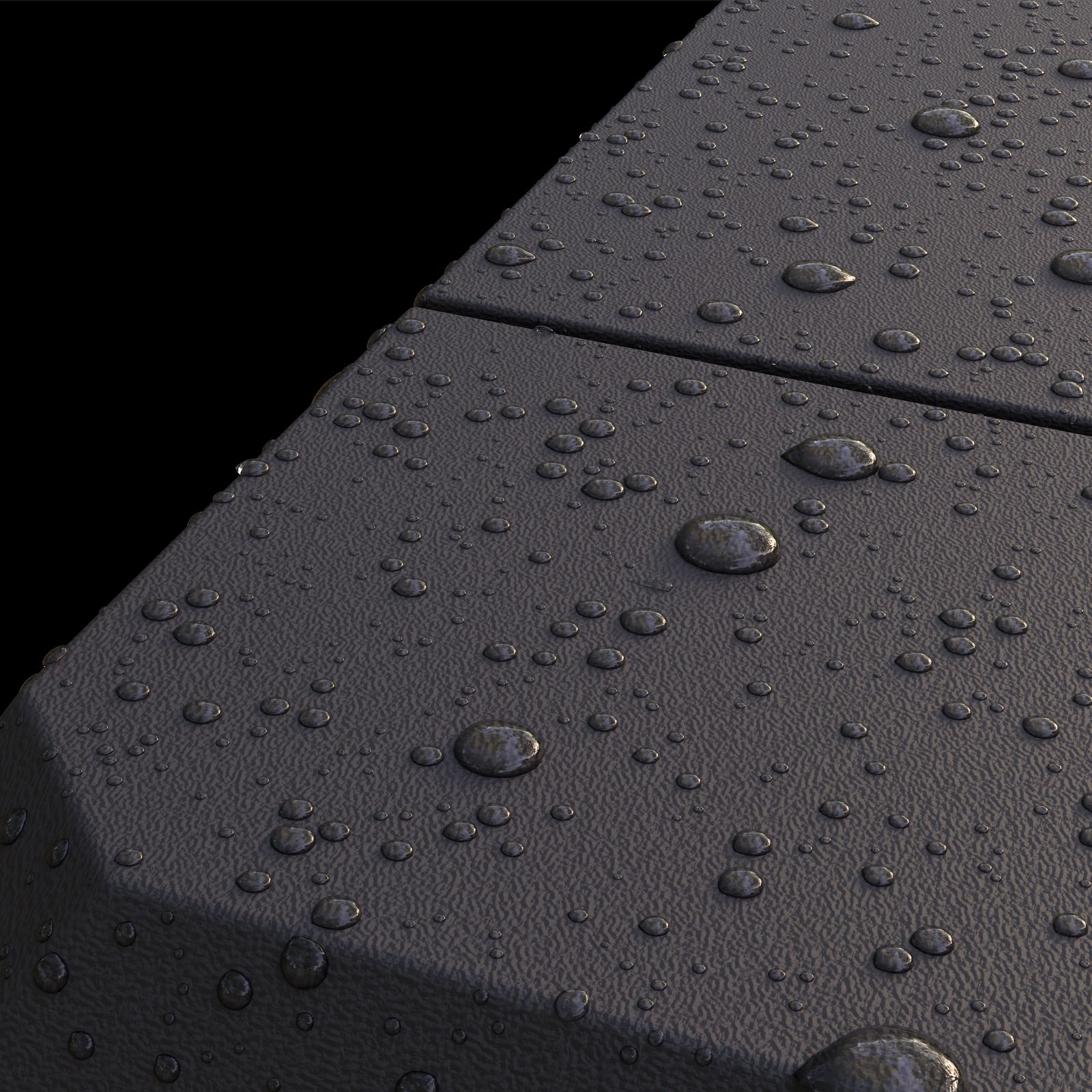 Baule da Giardino Brick Antracite 310L - Dimensioni 119x48x60cm