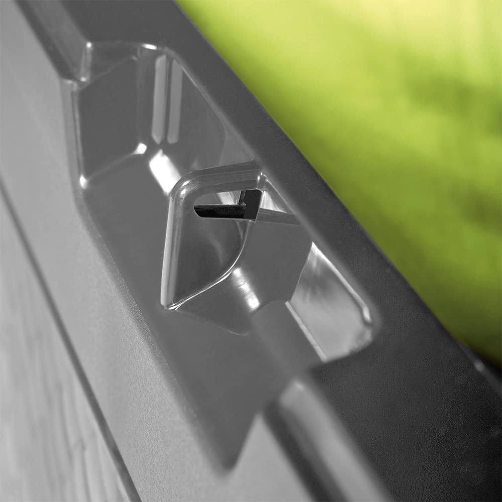 Baule da Giardino Brick Antracite 310L - Dimensioni 119x48x60cm