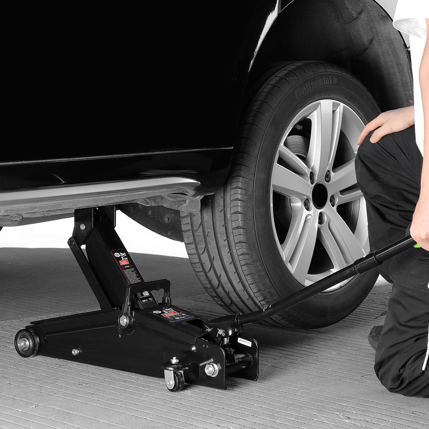 Cric Idraulico per Auto 3T - Sollevamento Professionale