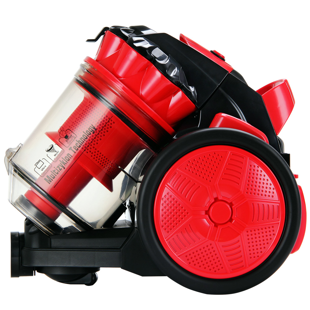 Aspirapolvere ECO Power Multiciclone 900W - Rosso