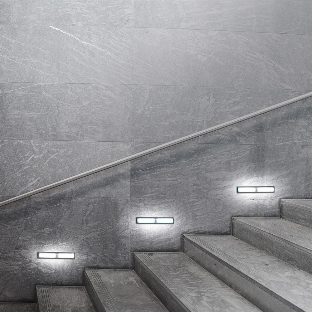 Lampade LED Subpensili Set di 4 Pezzi con Sensore di Movimento