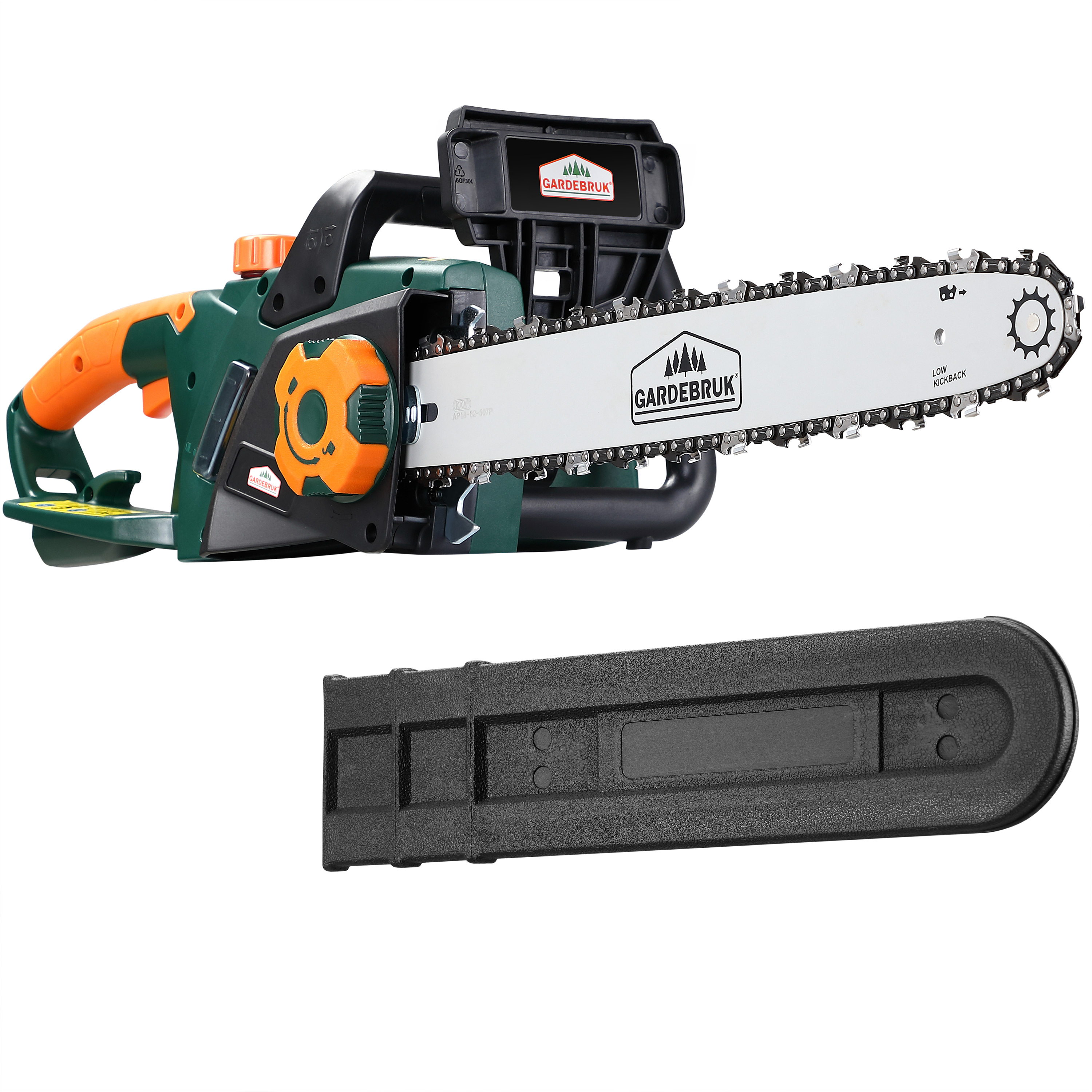 Motosega Elettrica 2800W Gardebruk: Potenza e Sicurezza