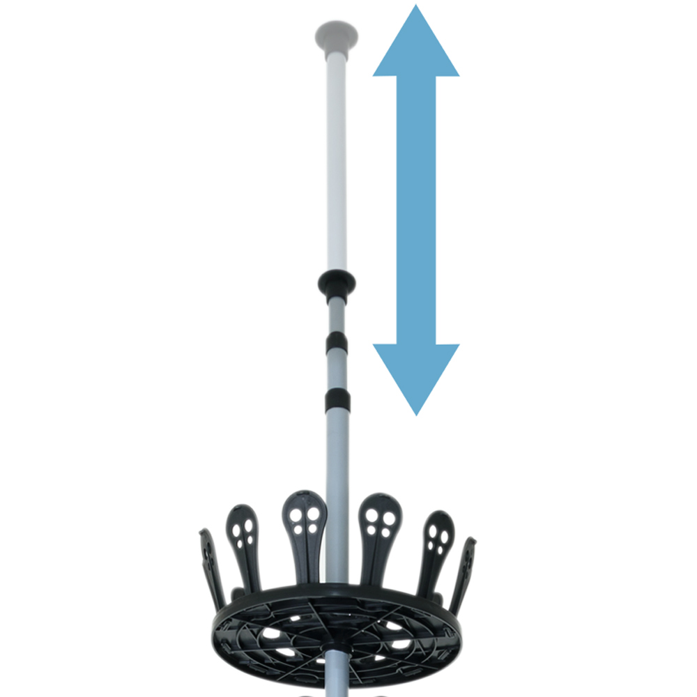 Carosello Portascarpe in Acciaio Inox per 96 Paia - Soluzione Salvaspazio