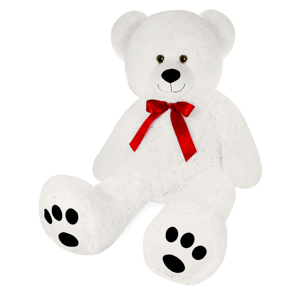 Orso Peluche XL 100cm con cuscino a cuore