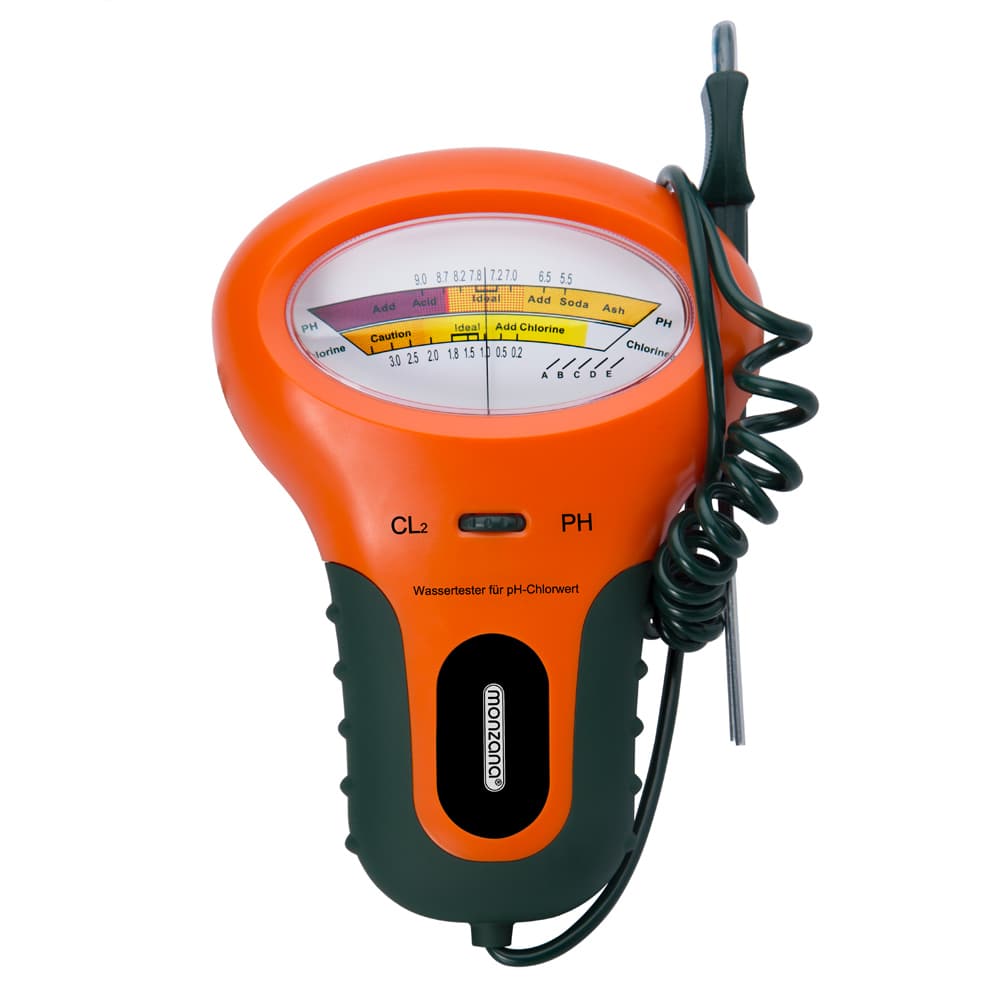 Tester per Acqua Primeur: Misurazione PH e Cloro (18x12x5cm)