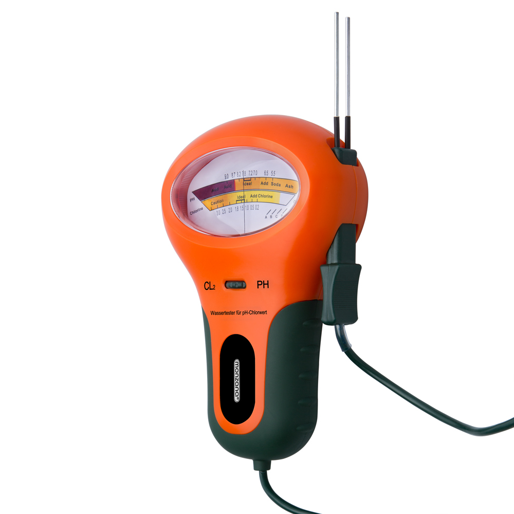 Tester per Acqua Primeur: Misurazione PH e Cloro (18x12x5cm)