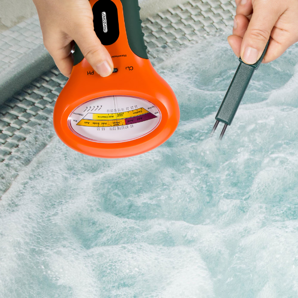 Tester per Acqua Primeur: Misurazione PH e Cloro (18x12x5cm)