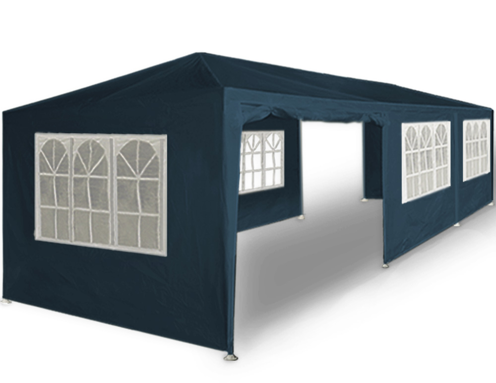 Tendone per Feste Blu 3x9m: Ampio Spazio per il Divertimento