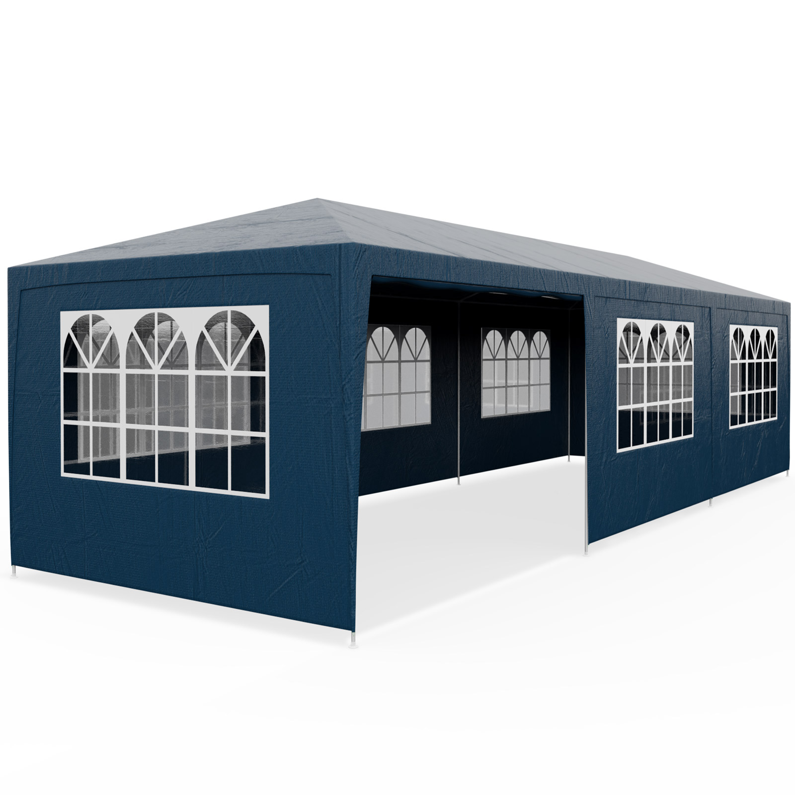 Tendone per Feste Blu 3x9m: Ampio Spazio per il Divertimento