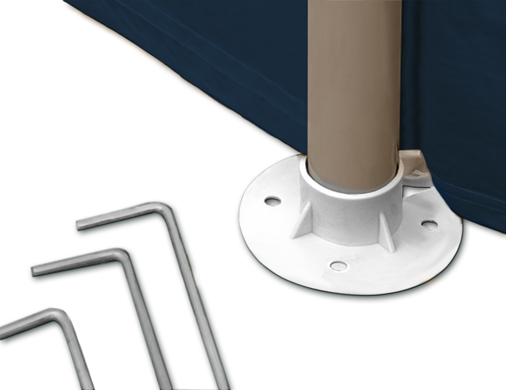 Tendone per Feste Blu 3x9m: Ampio Spazio per il Divertimento