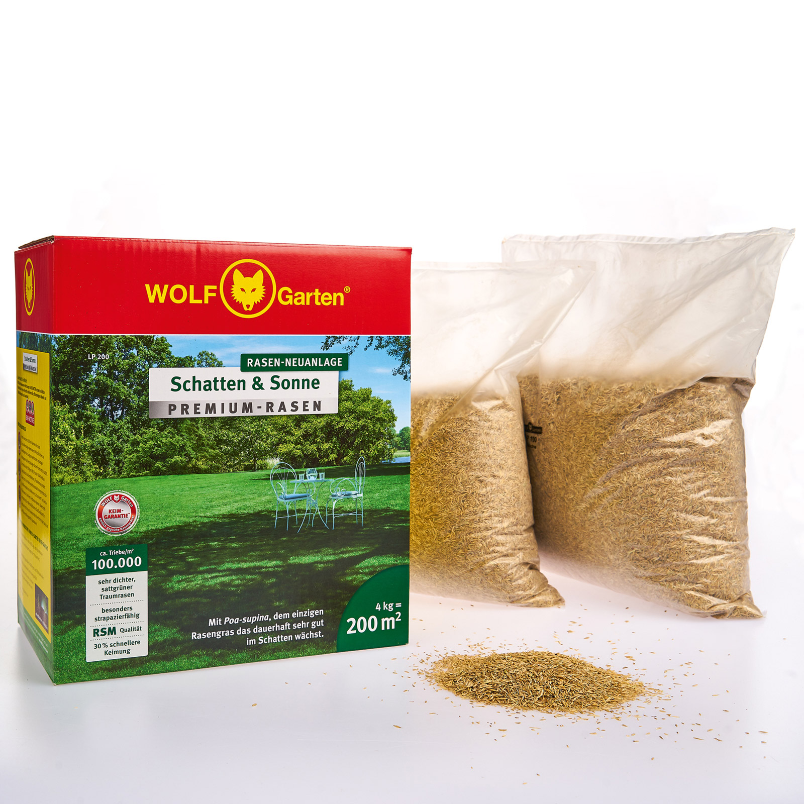 Prato Premium Semi: Il Tuo Prato Verde in Poche Settimane (200m²)