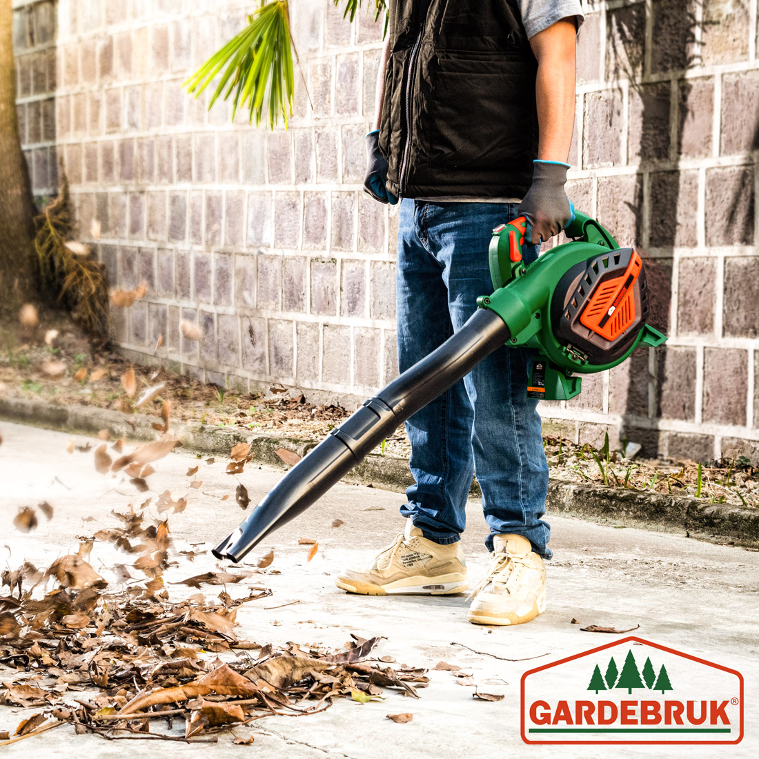 Soffiatore aspiratore benzina sacchetto 45L