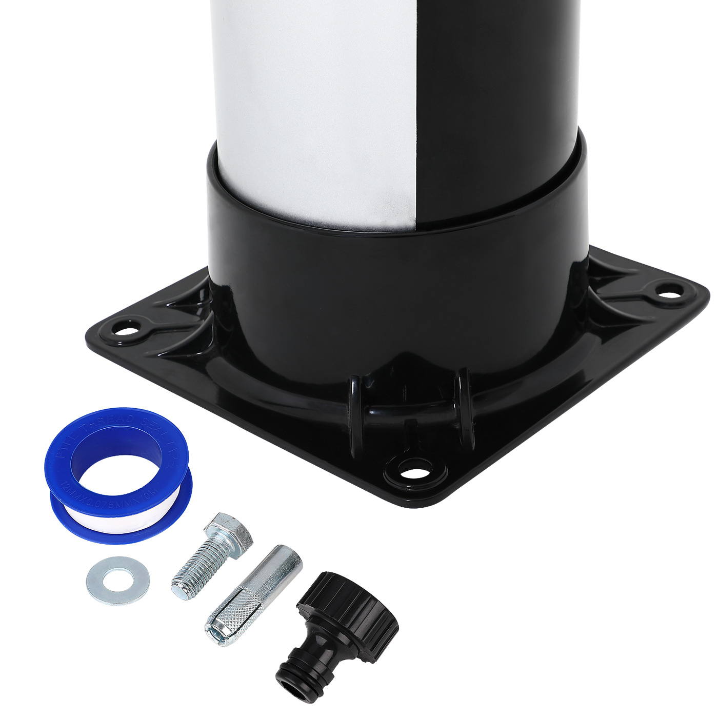 Doccia Solare da Giardino 60°C + Rubinetto Lavapiedi - Risparmio Energetico