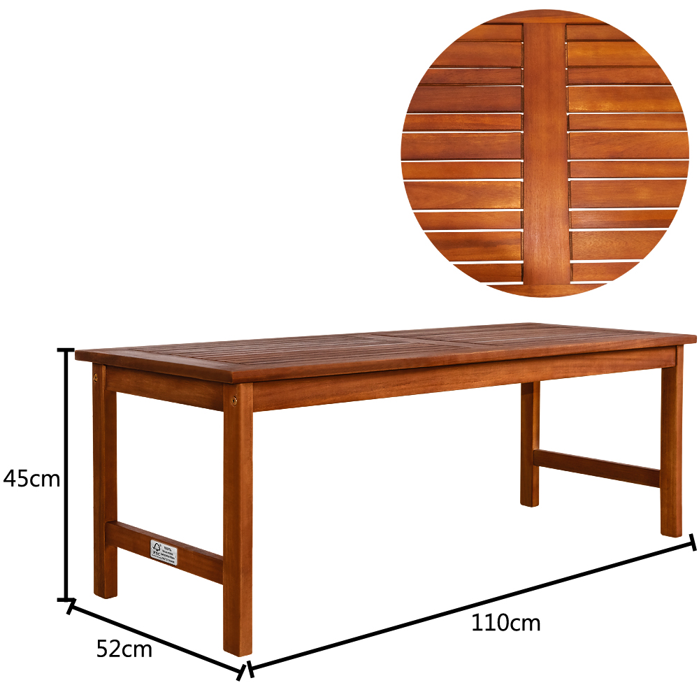 Salottino da giardino Atlas lounge legno acacia