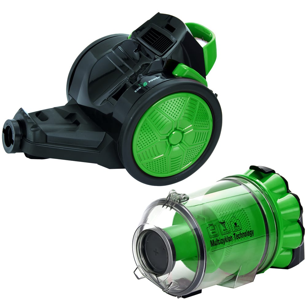 Aspirapolvere ECO Power Multiciclone 900W - Verde