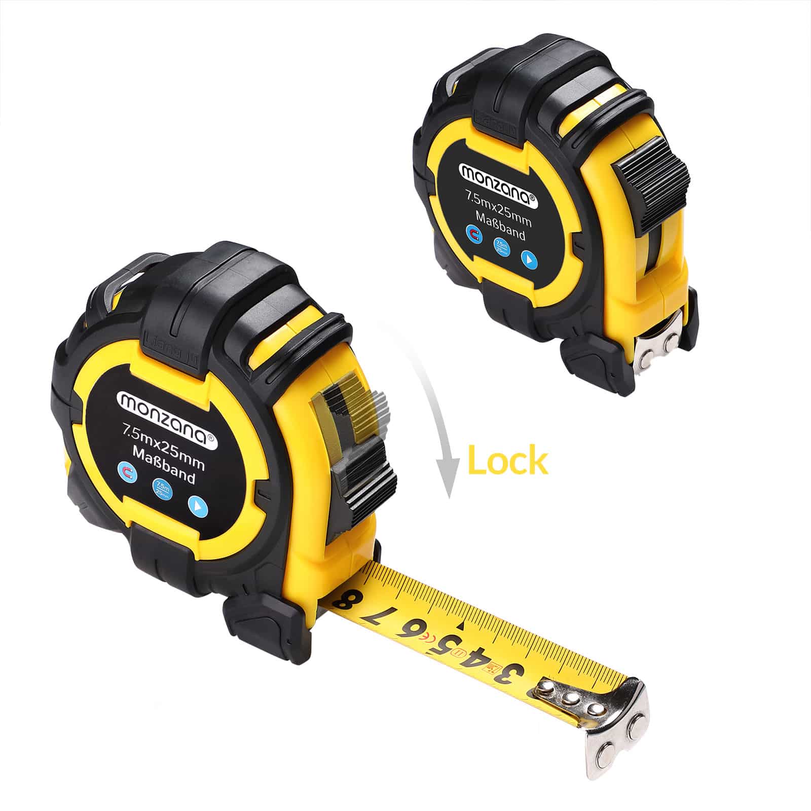 Metro a Nastro 7,5m x 25mm - Precisione e Robustezza