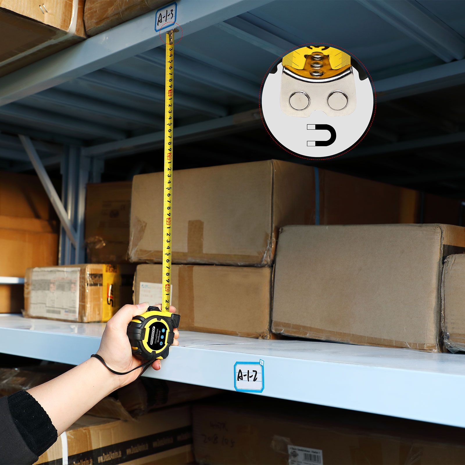 Metro a Nastro 7,5m x 25mm - Precisione e Robustezza