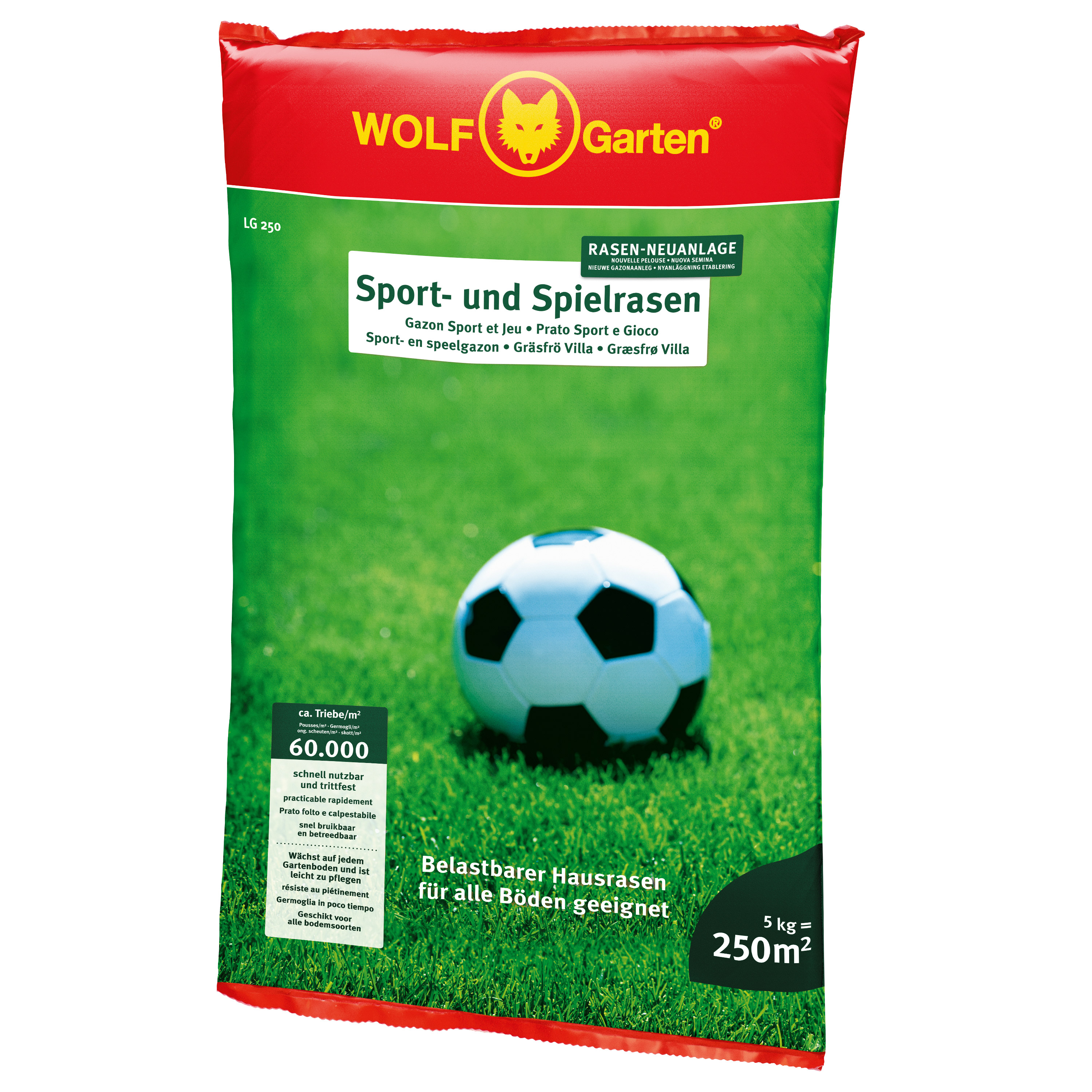 Prato Sport e Gioco WOLF-Garten LG250 - 250m²