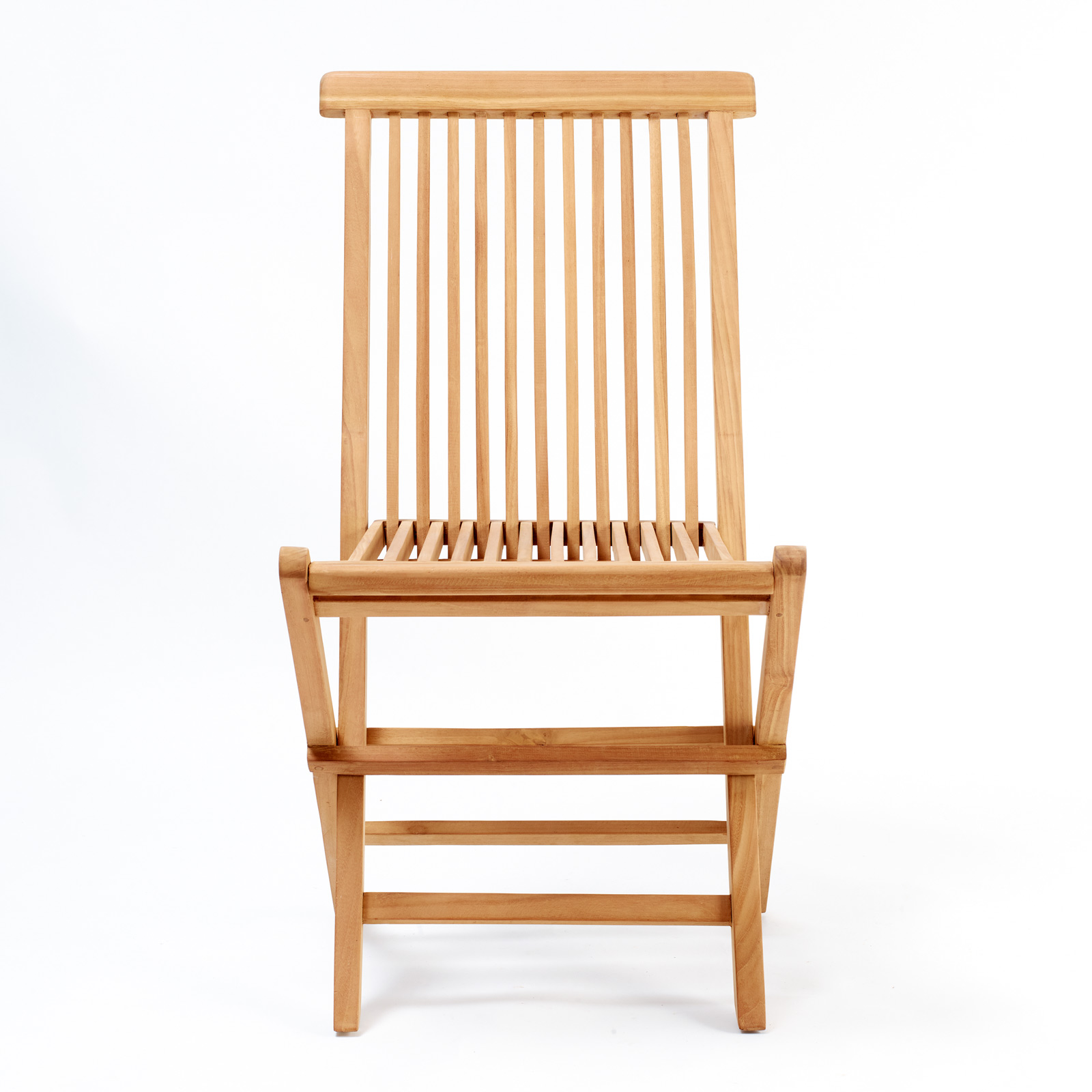 Set 2pz Sedie da Giardino Cantaria Legno Teak Certificato SVLK