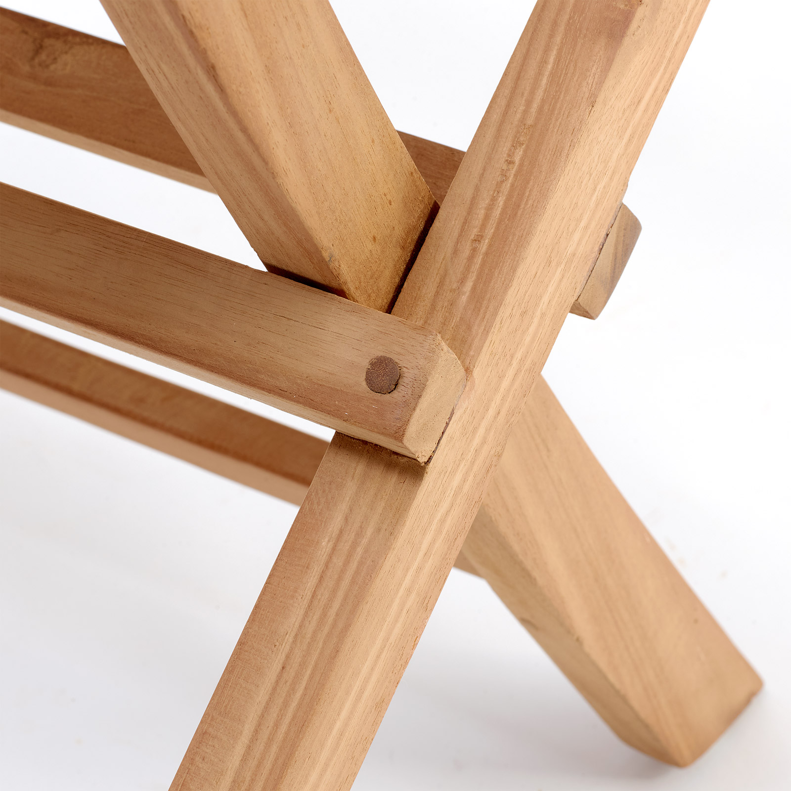 Set 2pz Sedie da Giardino Cantaria Legno Teak Certificato SVLK