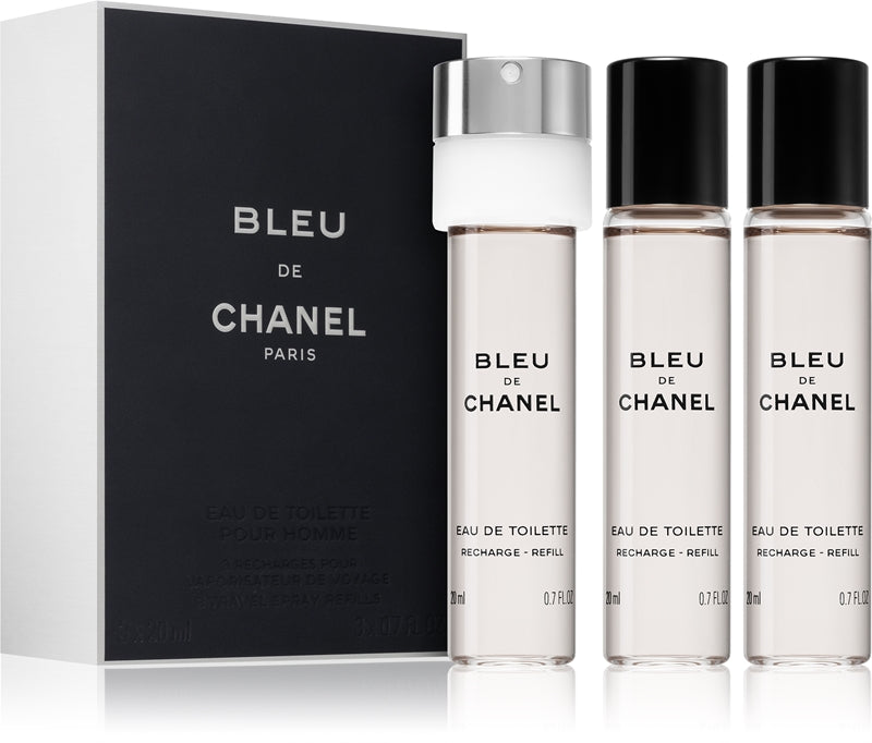 Bleu De Chanel - EDT (3 x 20 mL) - Volume: 60 ml