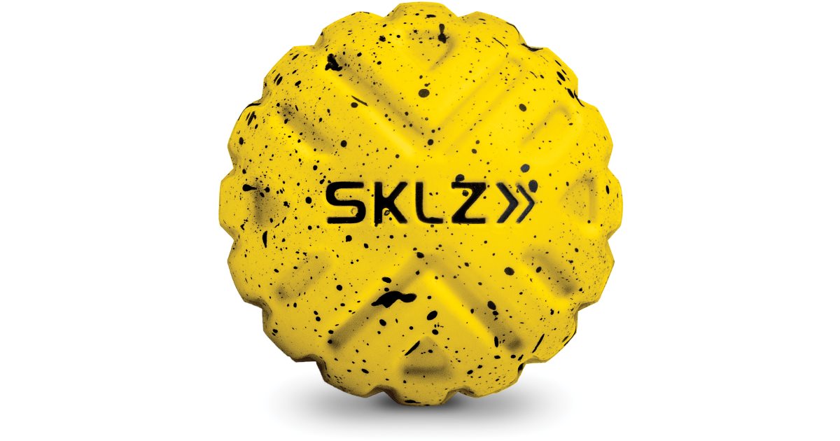 SKLZ Palla Massaggio Piedi Gialla 6cm - Relax Muscolare