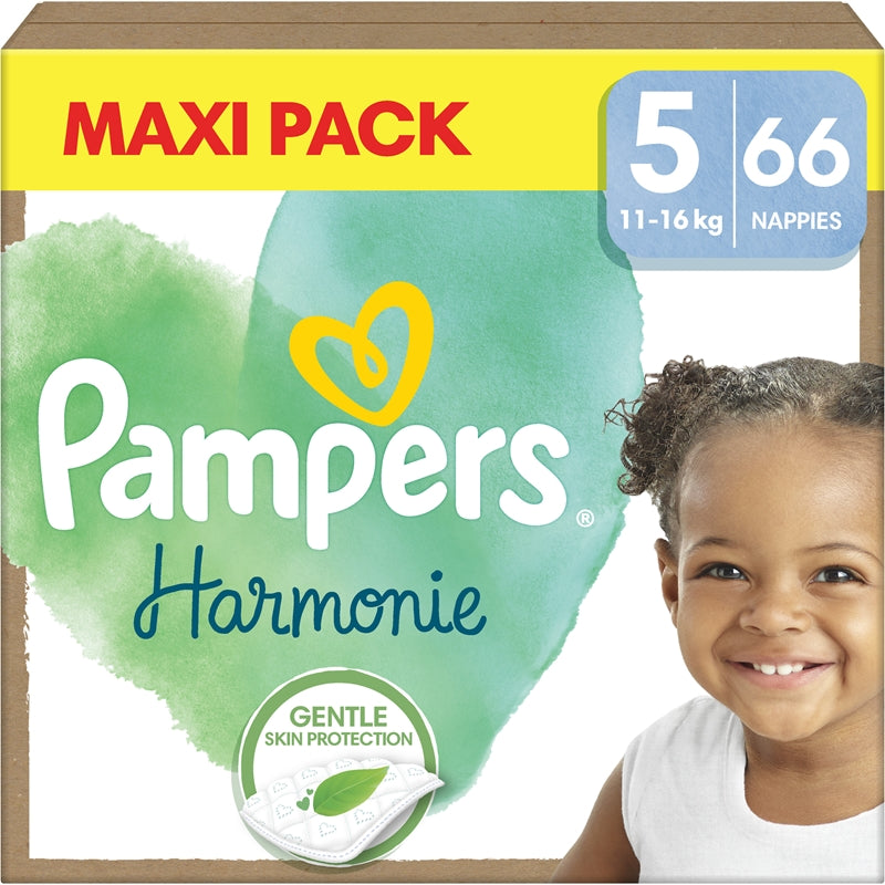 Pampers Premium Protection Taglia 5 (11-16kg) 66 Pannolini
