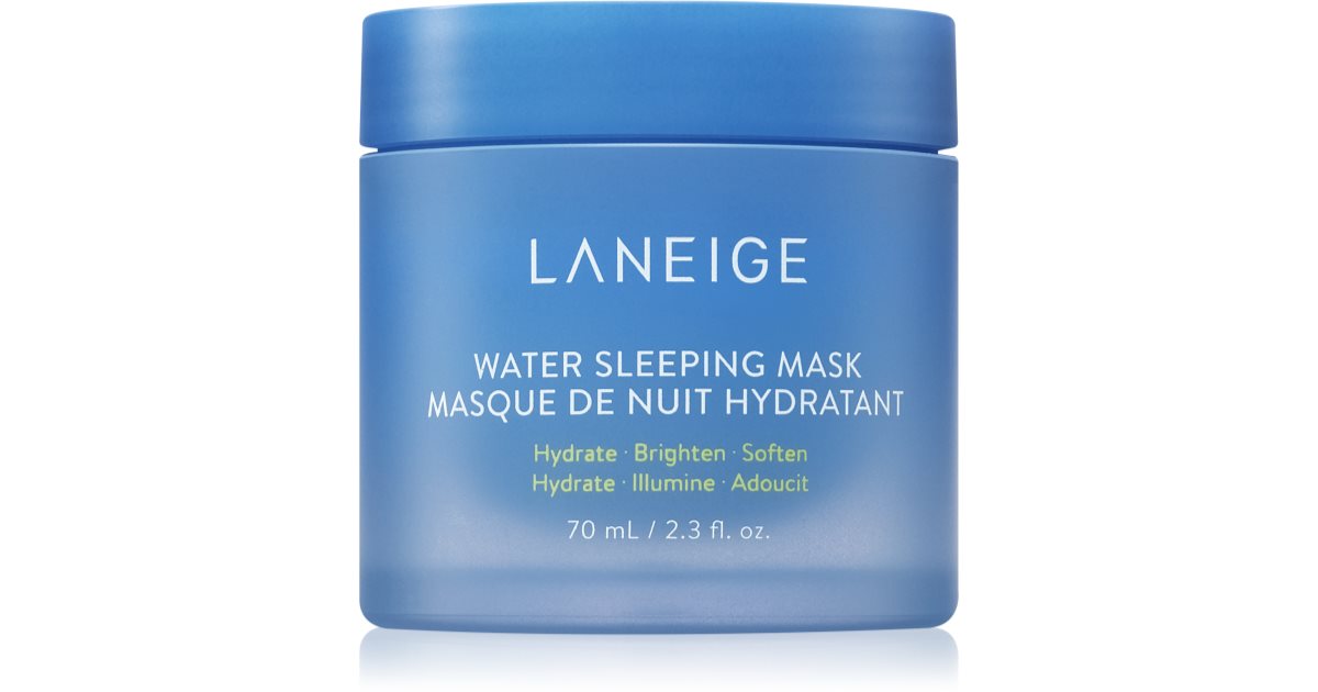 LANEIGE Water Sleeping: Maschera Notte Viso Illuminante e Idratante 70 ml