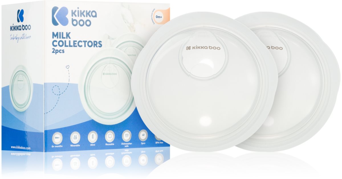 Kikkaboo: Raccoglitori Di Latte Materno (2 x 30 ml)