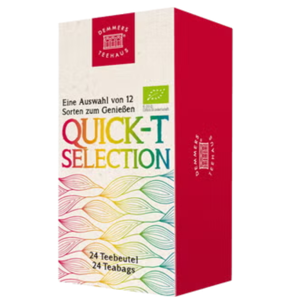 Demmers teehaus Quick-T BIO Selection 24 pezzi