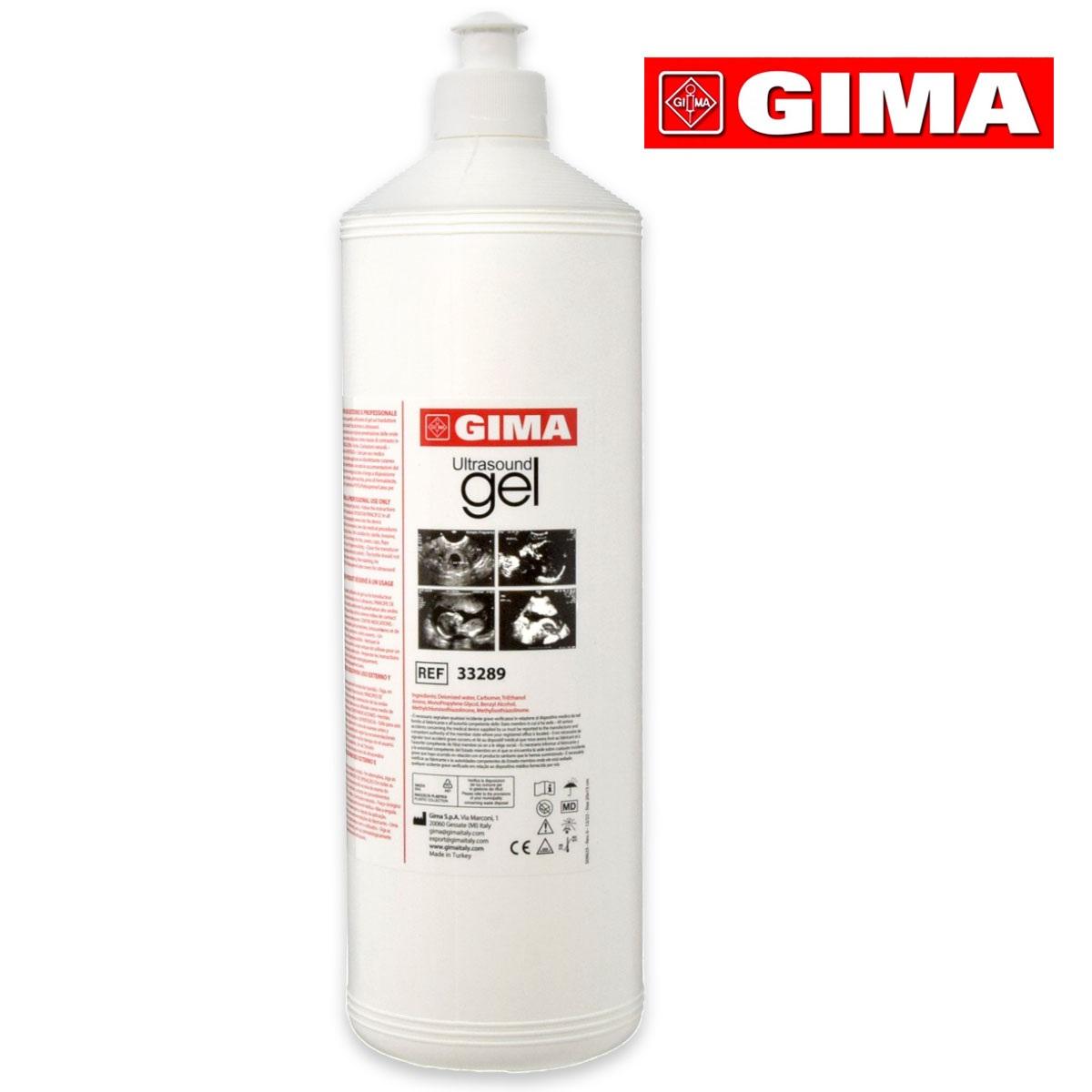 Gima Gel Professionale Ultrasuoni Trasparente 33289