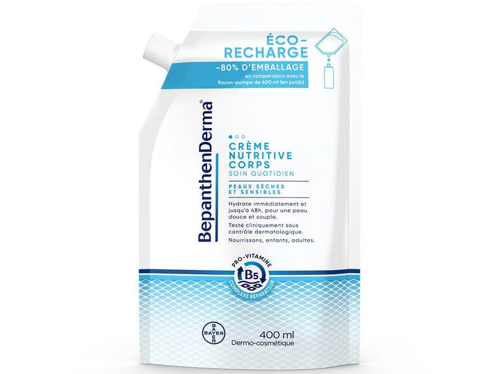 BepanthenDerma Crema Nutriente Corpo 400 ml ECO-RECHARGE