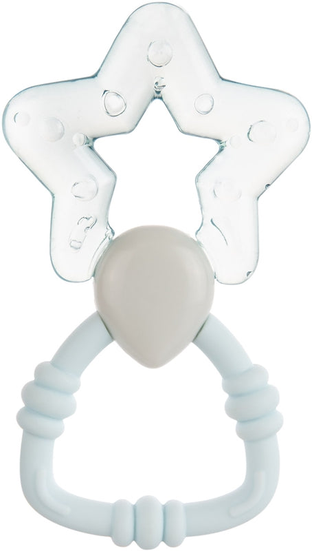 Canpol babies Massaggiagengive ad acqua con sonaglio blu