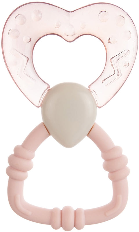 Canpol babies Teethers Water dentaruolo con sonaglio 3m+ Pink 1 pz