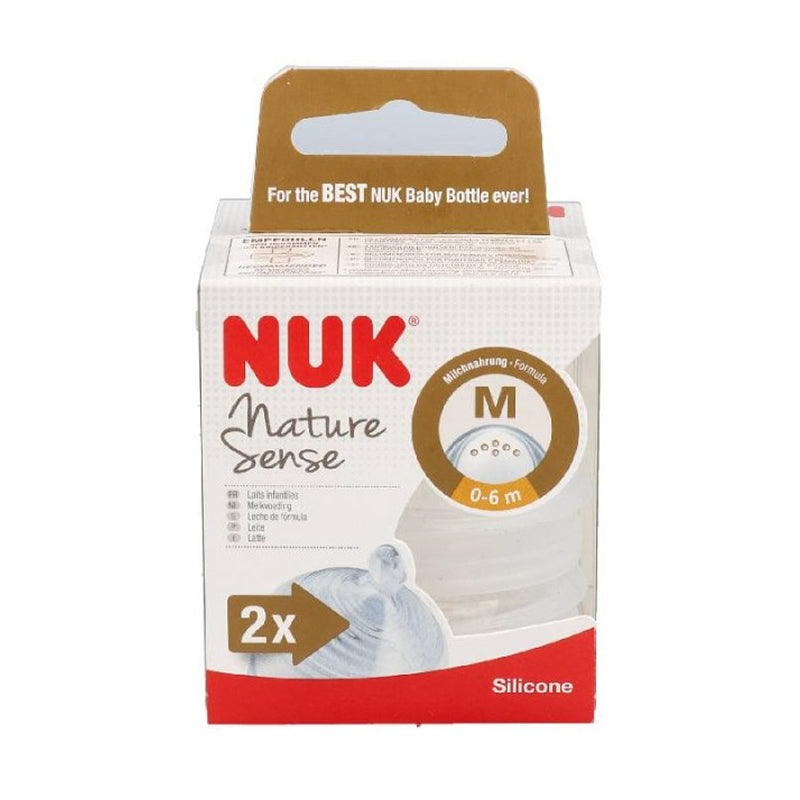 Tettarella in Silicone Nuk Nature Sense Taglia M - 2 Unità