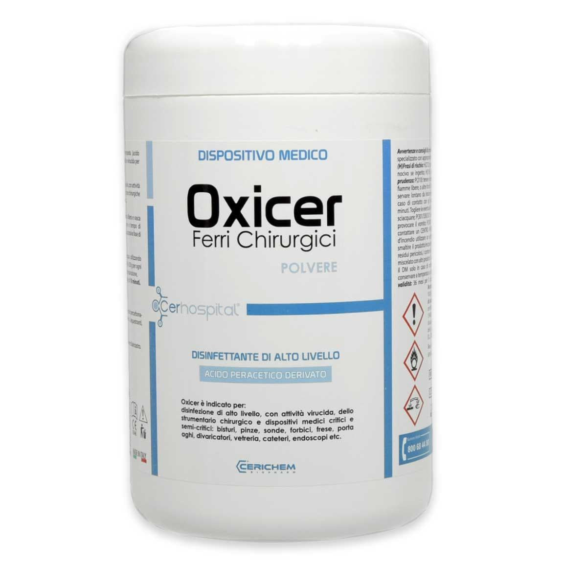 Polvere Peracetico Detergente e Sterilizzante 1 Kg