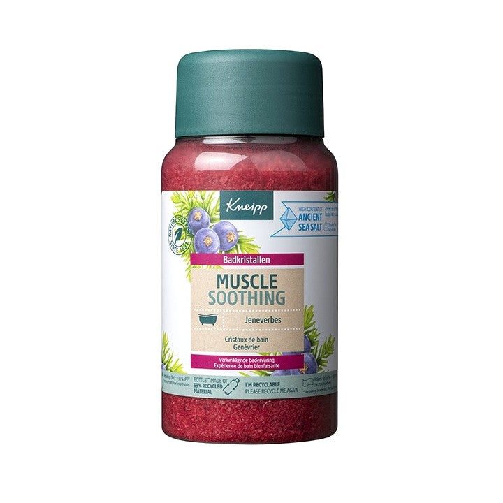Kneipp Muscolo Lenitivo: Bagno di Ginepro con Cristalli (Nuova Formula) 600g