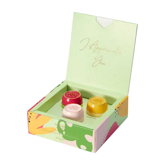 Oriflame Set tazze miracolose con frutto della passione, anguria e originale 3 x 10,5 ml