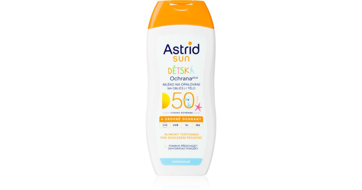 Astrid Latte solare per bambini SPF 50 - 200 ml
