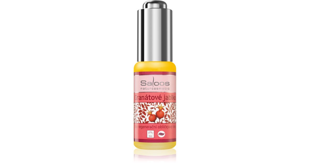 Saloos Bio Skin Melograno: Olio Illuminante 20 ml per Pelli Secche