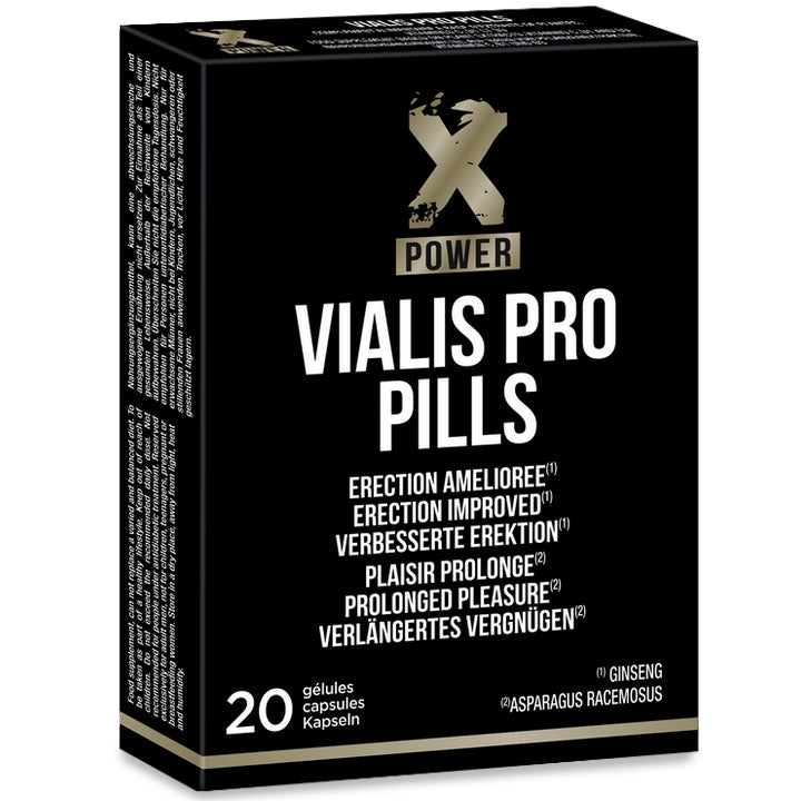 LaboPhyto Vialis Pro Pills: Migliora l'Erezione - 20 Capsule