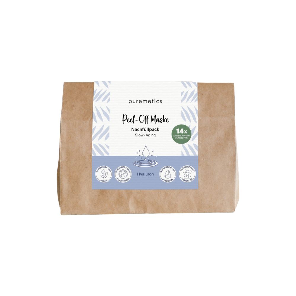 Puremetics Maschera Peel-Off Slow-Aging, Confezione di ricarica (130 g