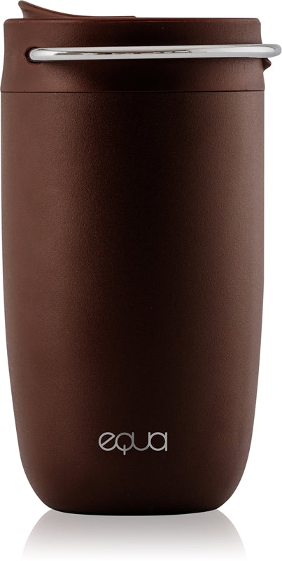 Equa Cup Termos Bottiglia Marrone/Argento 300 ml