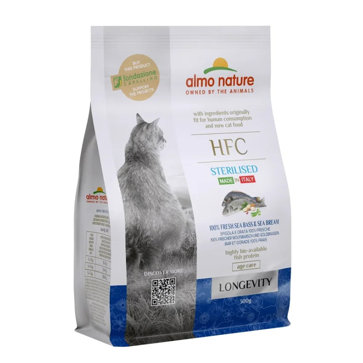 Almo nature spa HFC Longevity: Spigola e Orata Sterilizzata 300GR