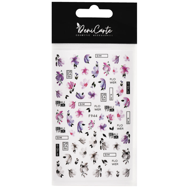 Adesivi Floreali DeniCarte F944