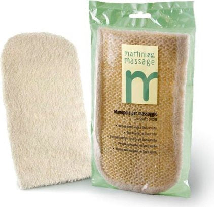 Martini Spa Massaggio - Manopola Per Massaggio In Sisal E Cotone O42